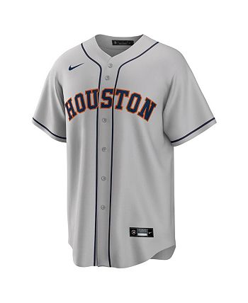 Nike Men's Houston Astros Official Blank Replica Jersey - Macy's