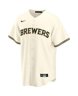 Big Boys and Girls Milwaukee Brewers Official Player Jersey - Christian Yelich
