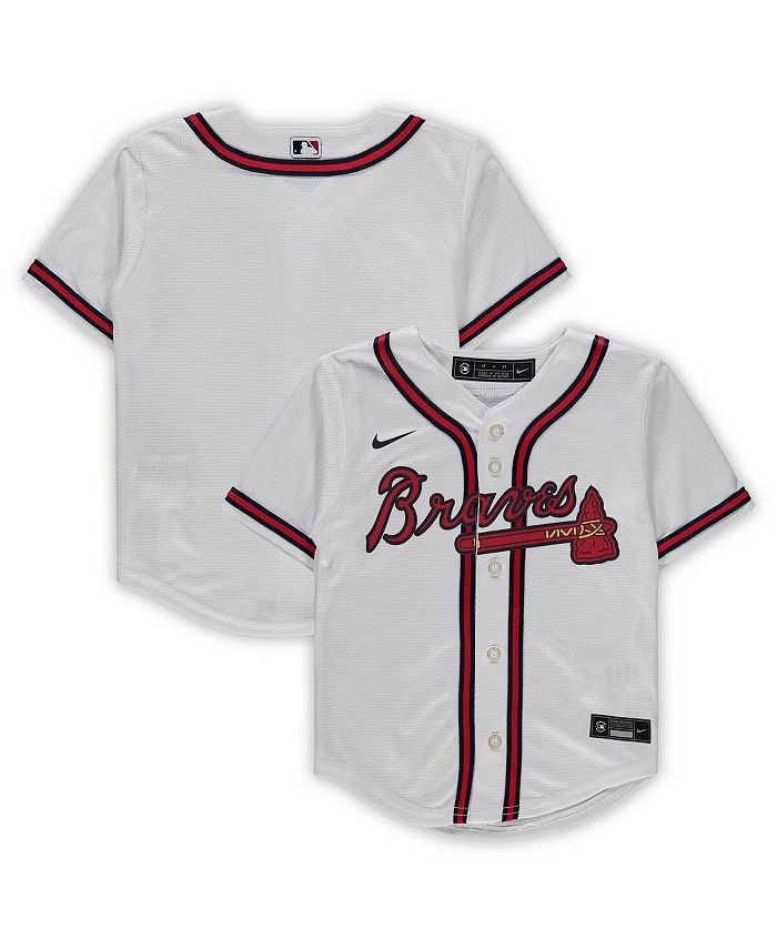 Nike Atlanta Braves Toddler Boys and Girls Official Blank Jersey