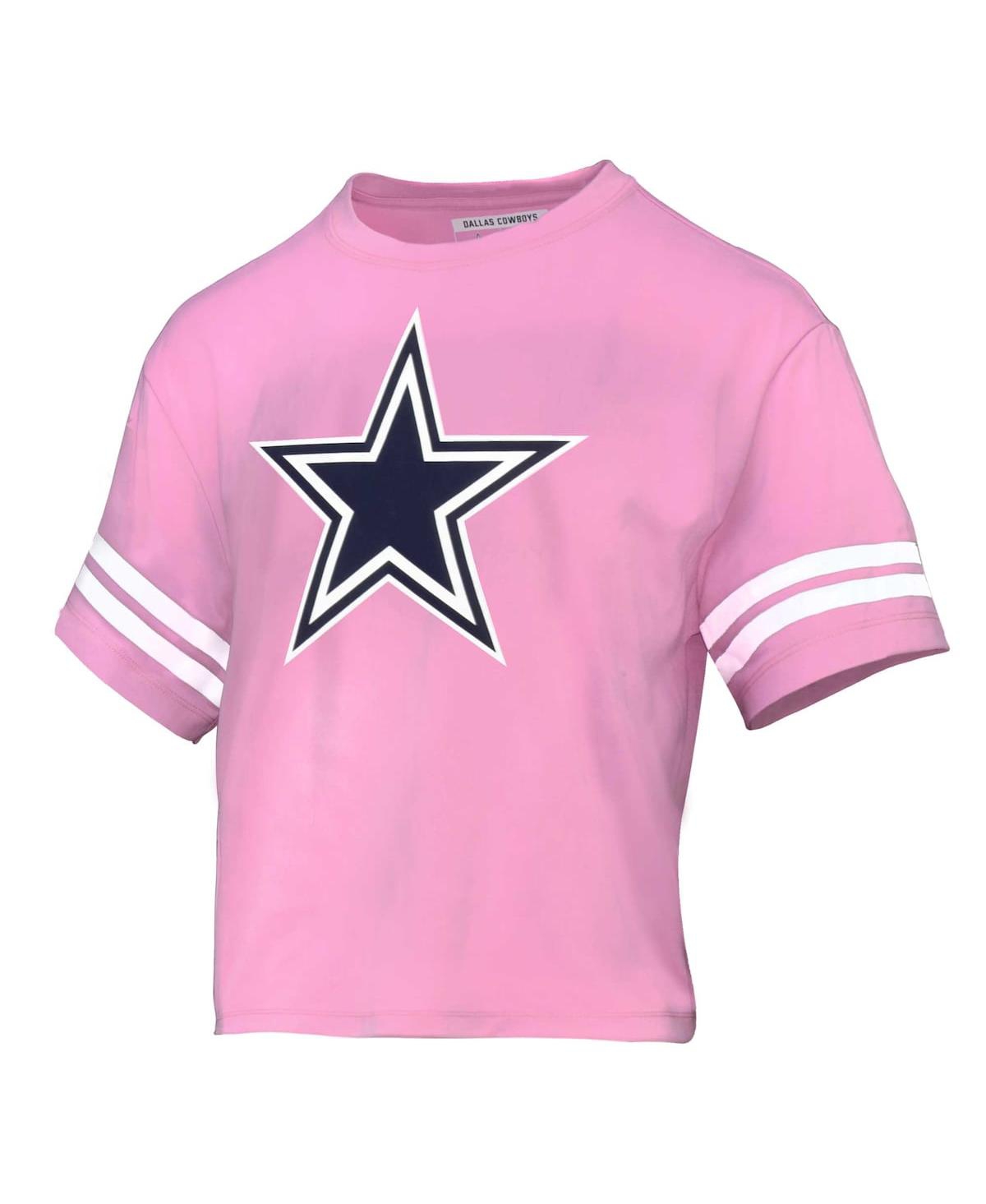 pink cowboys jersey for women