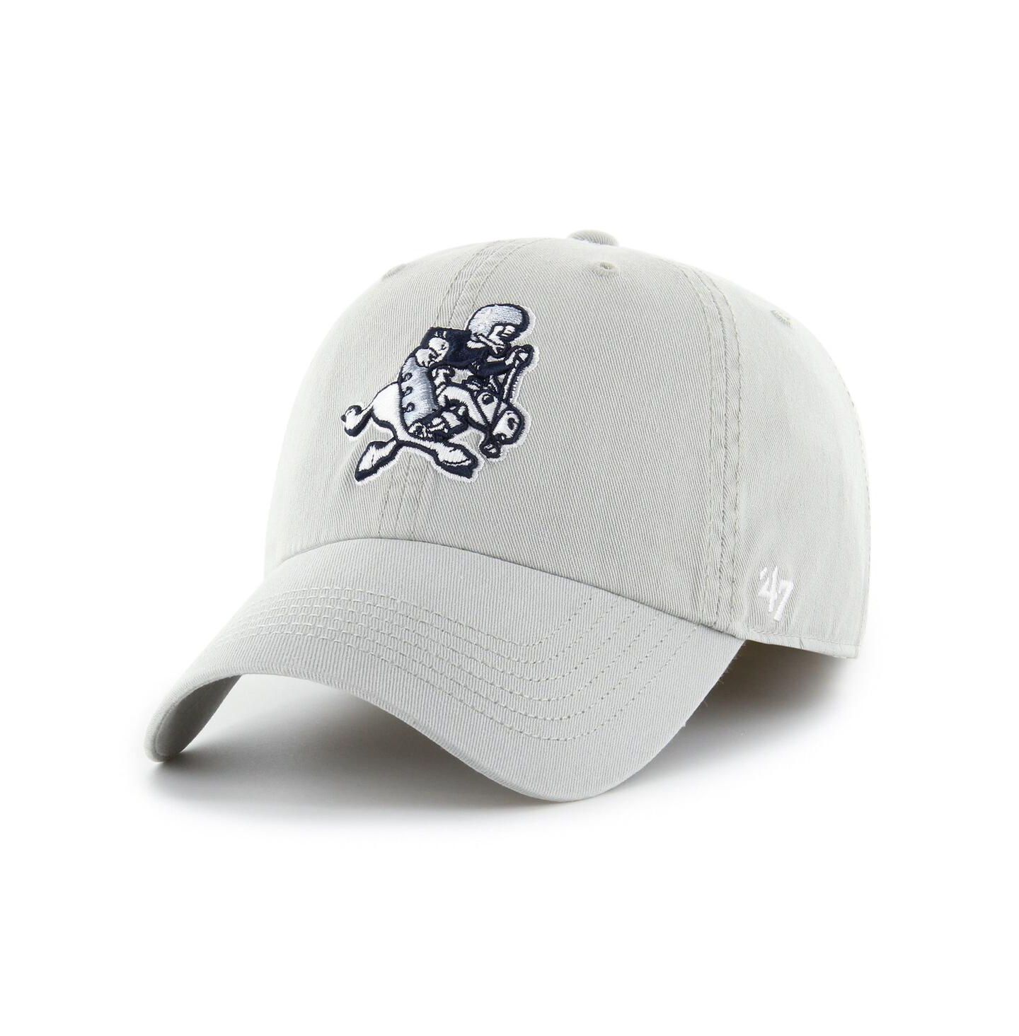 Мужская кепка '47 Brand Gray Dallas Cowboys Gridiron Classics Franchise Legacy Fitted Hat — фото 2