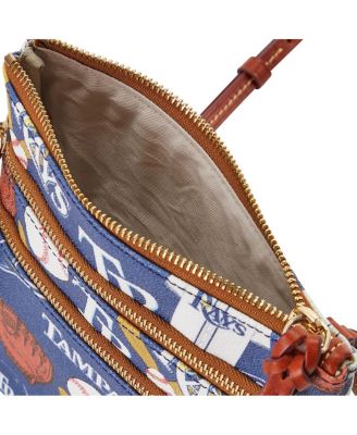 Women's Tampa Bay Rays Game Day Triple Zip Crossbody Purse