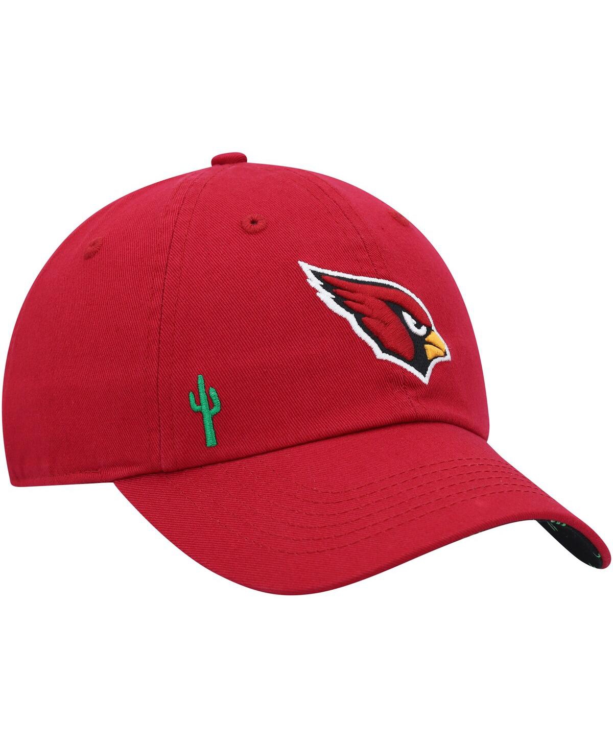 47 Brand Women's ' Cardinal Arizona Cardinals Confetti Icon Clean Up Adjustable Hat