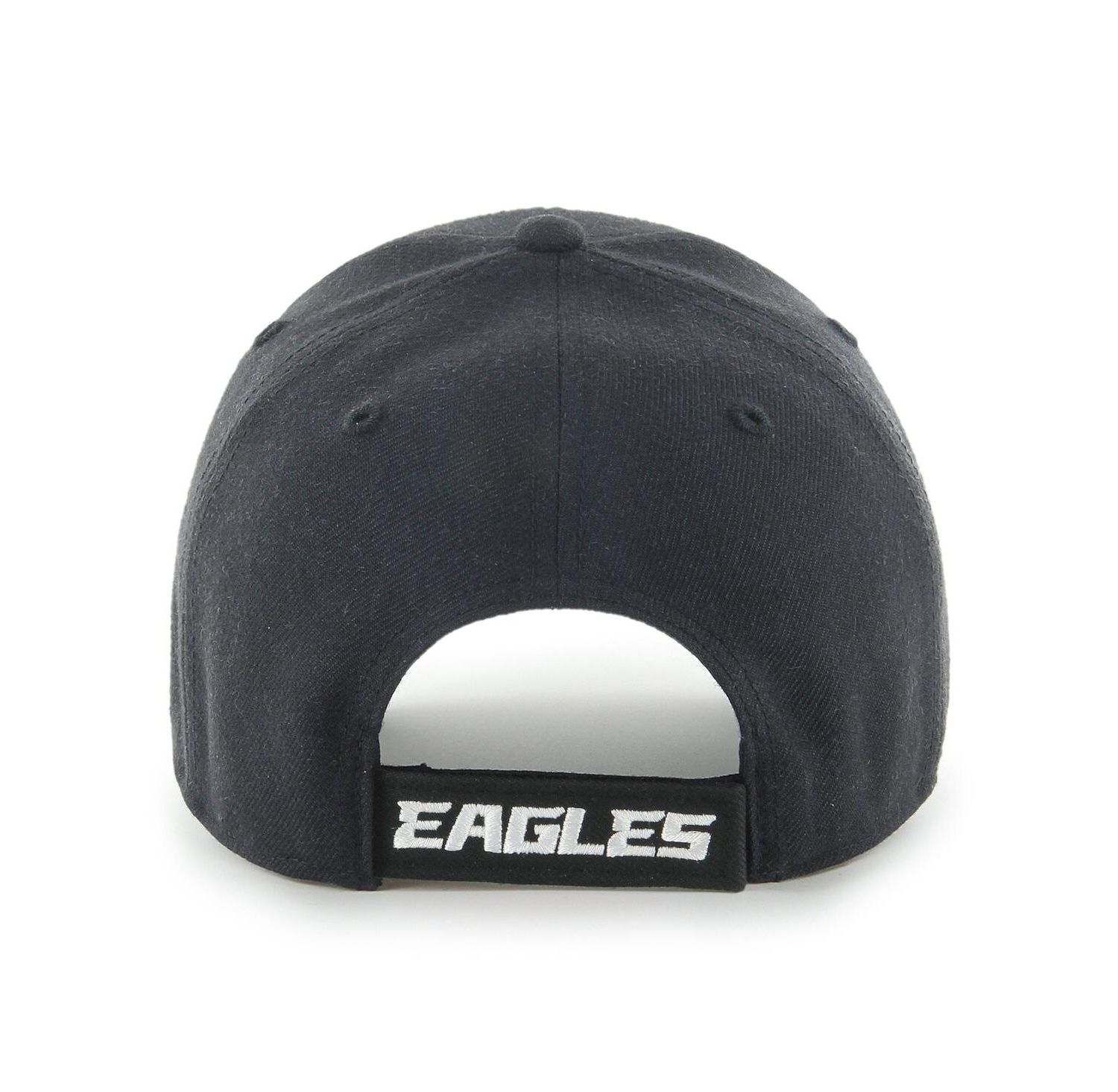 Men's Black Philadelphia Eagles MVP Adjustable Hat