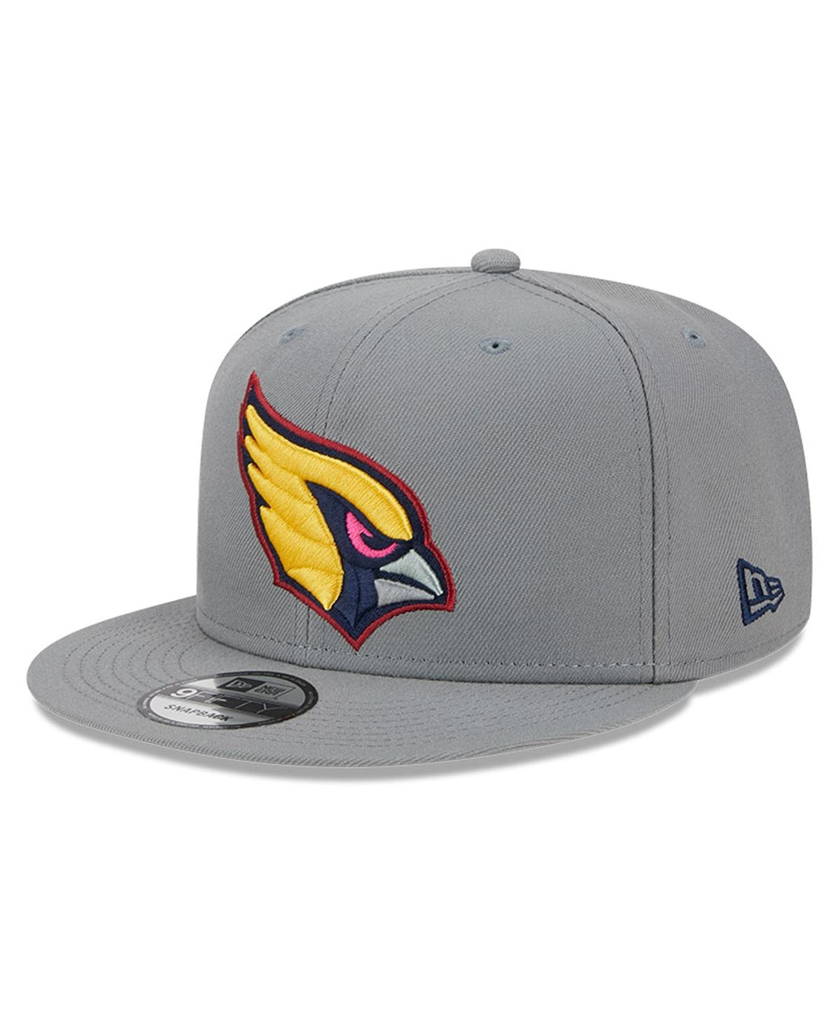 Shop New Era Men's  Gray Arizona Cardinals Color Pack Multi 9fifty Snapback Hat