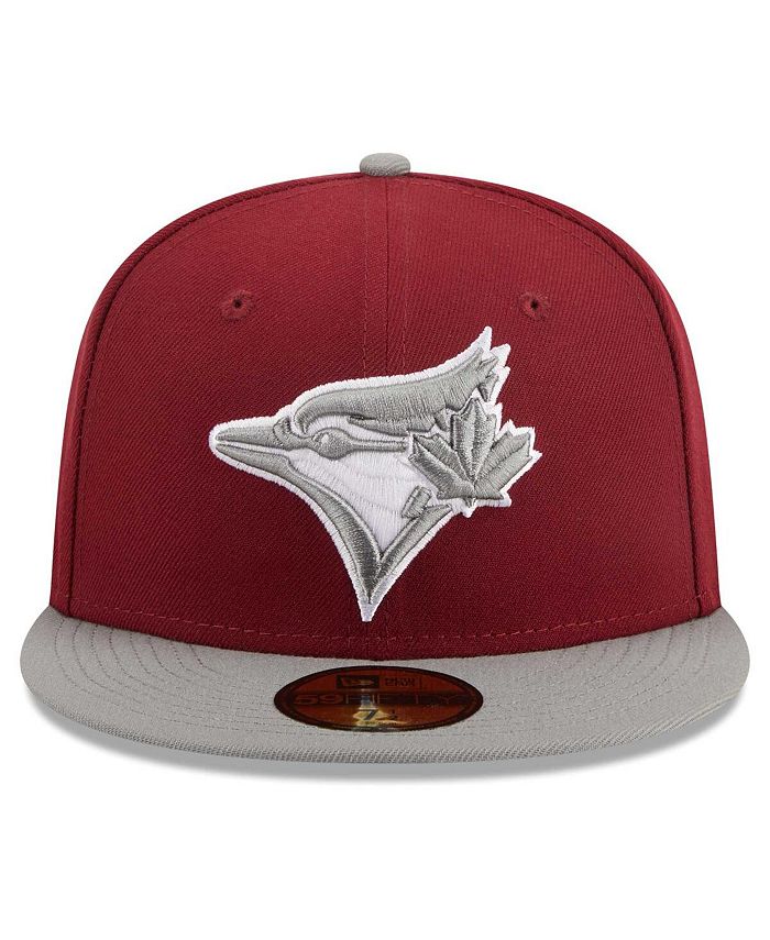 New Era Men's Cardinal Toronto Blue Jays Two-Tone Color Pack 59FIFTY ...