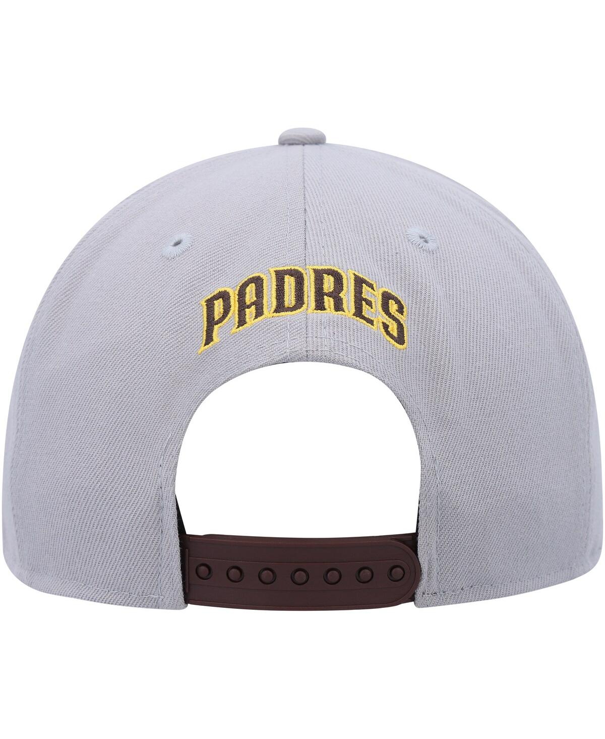 New Era Men's  Gray, Brown San Diego Padres Band 9fifty Snapback Hat In Gray,brown