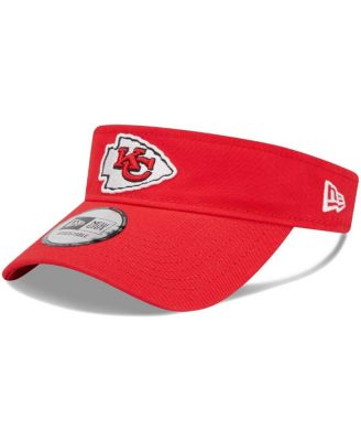 Men's Red Kansas City Chiefs Main Adjustable Visor