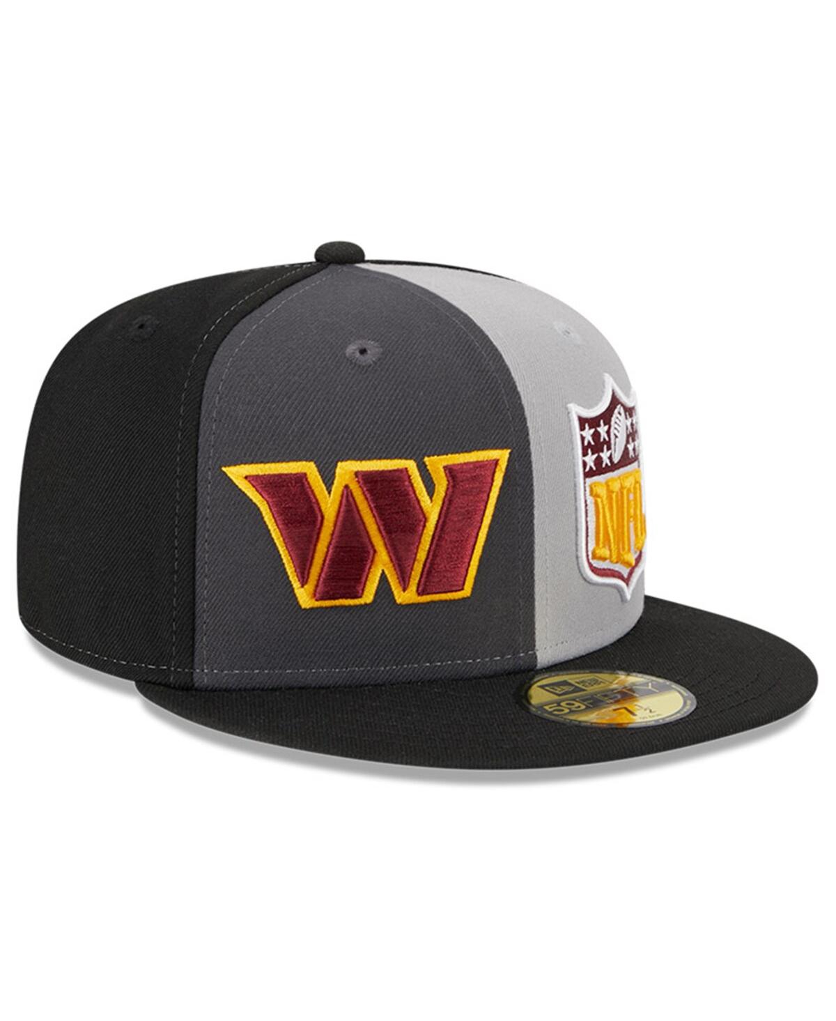 Men's New Era Black Washington Commanders 2023 Sideline 59FIFTY Fitted Hat - Black