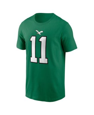 Big Boys A.J. Brown Kelly Green Philadelphia Eagles Alternate Player Name and Number T-shirt