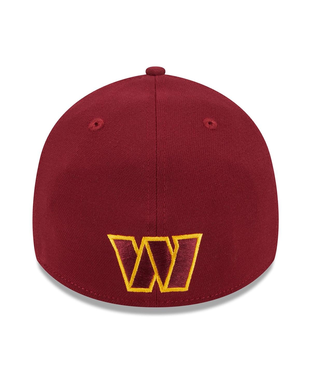 Shop New Era Men's  Burgundy Washington Commanders City Originals 39thirty Flex Hat