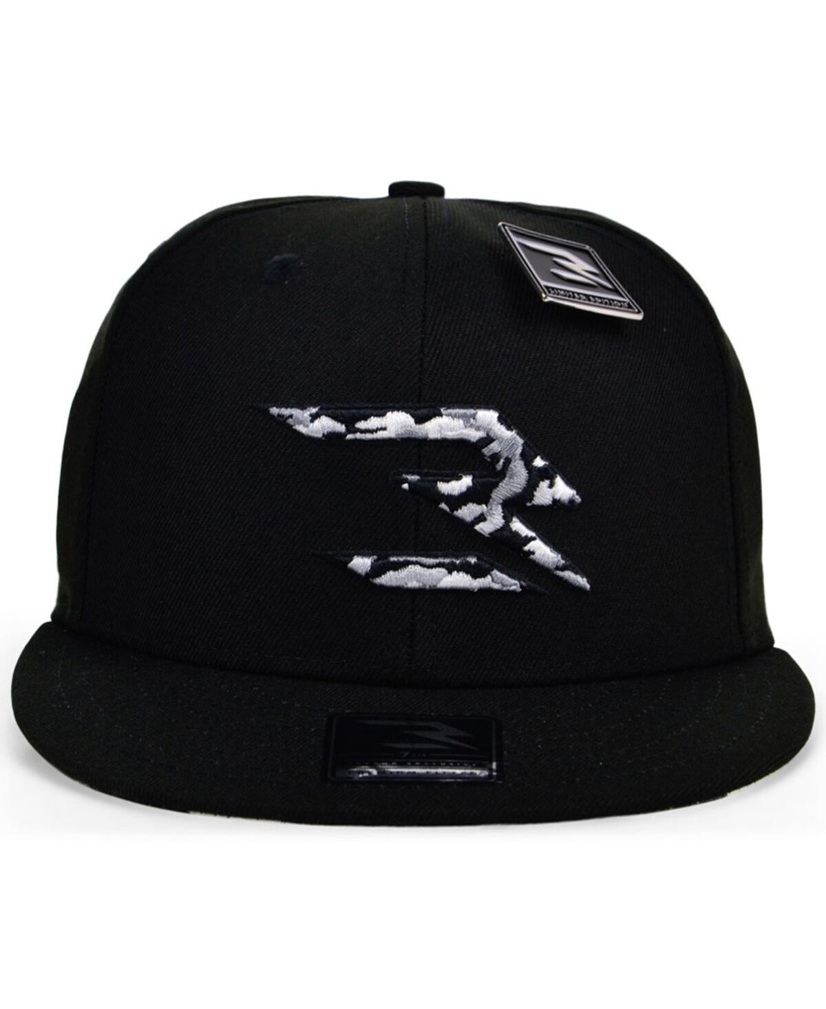 Shop Nike 3brand By Russell Wilson Men's  Black, Camo Fashion Fitted Hat In Black,camo
