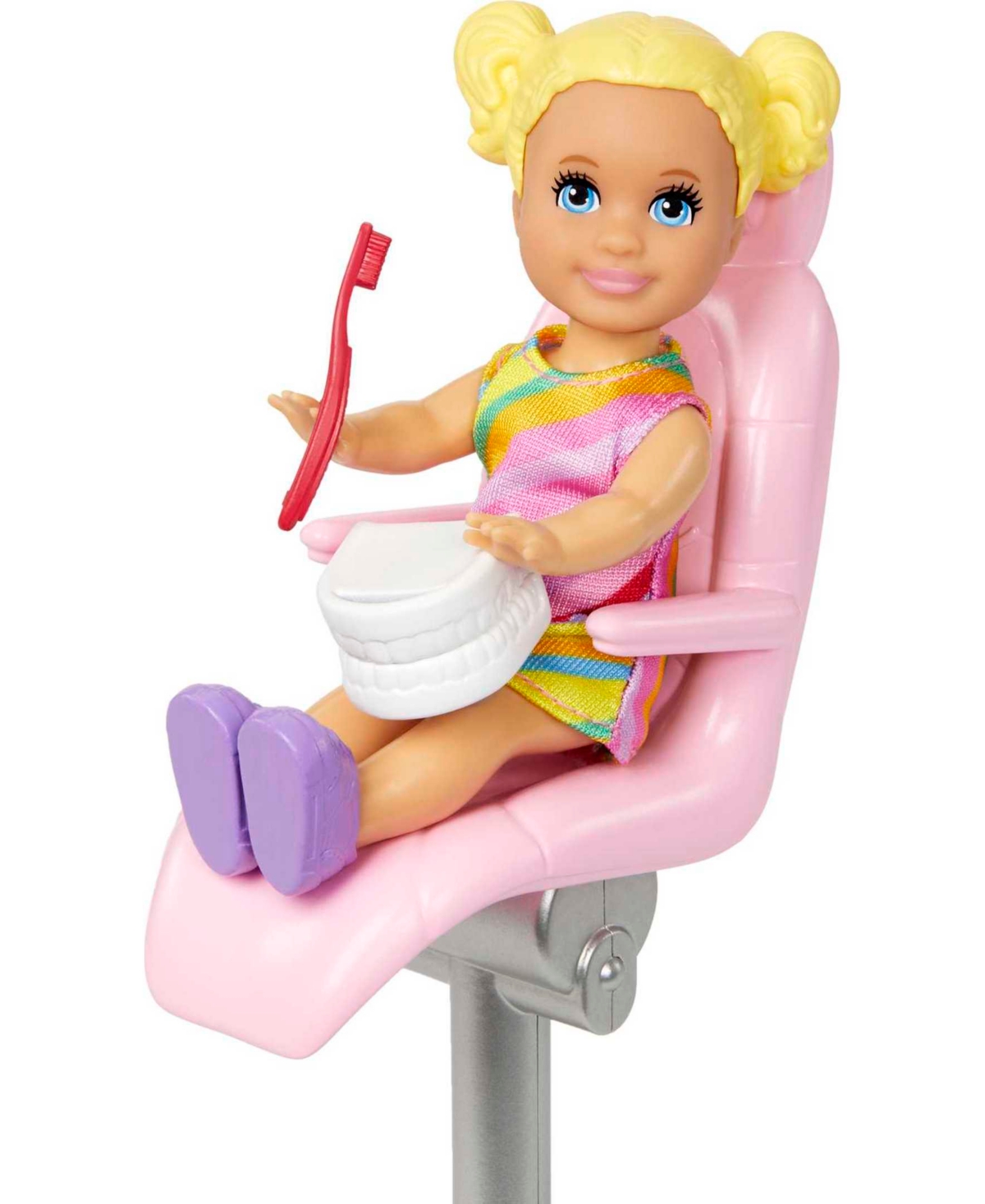 Barbie Careers Dentist Doll and Playset With Accessories, Barbie Toys - Multi-color