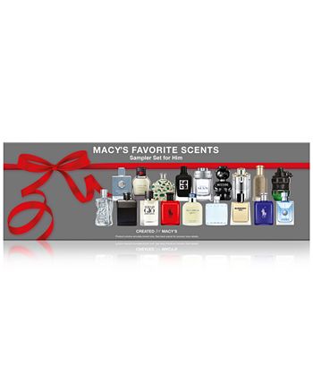 Macys mens sales fragrance sampler