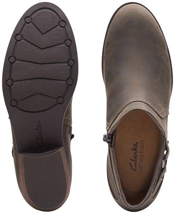 Clarks booties macy's hot sale
