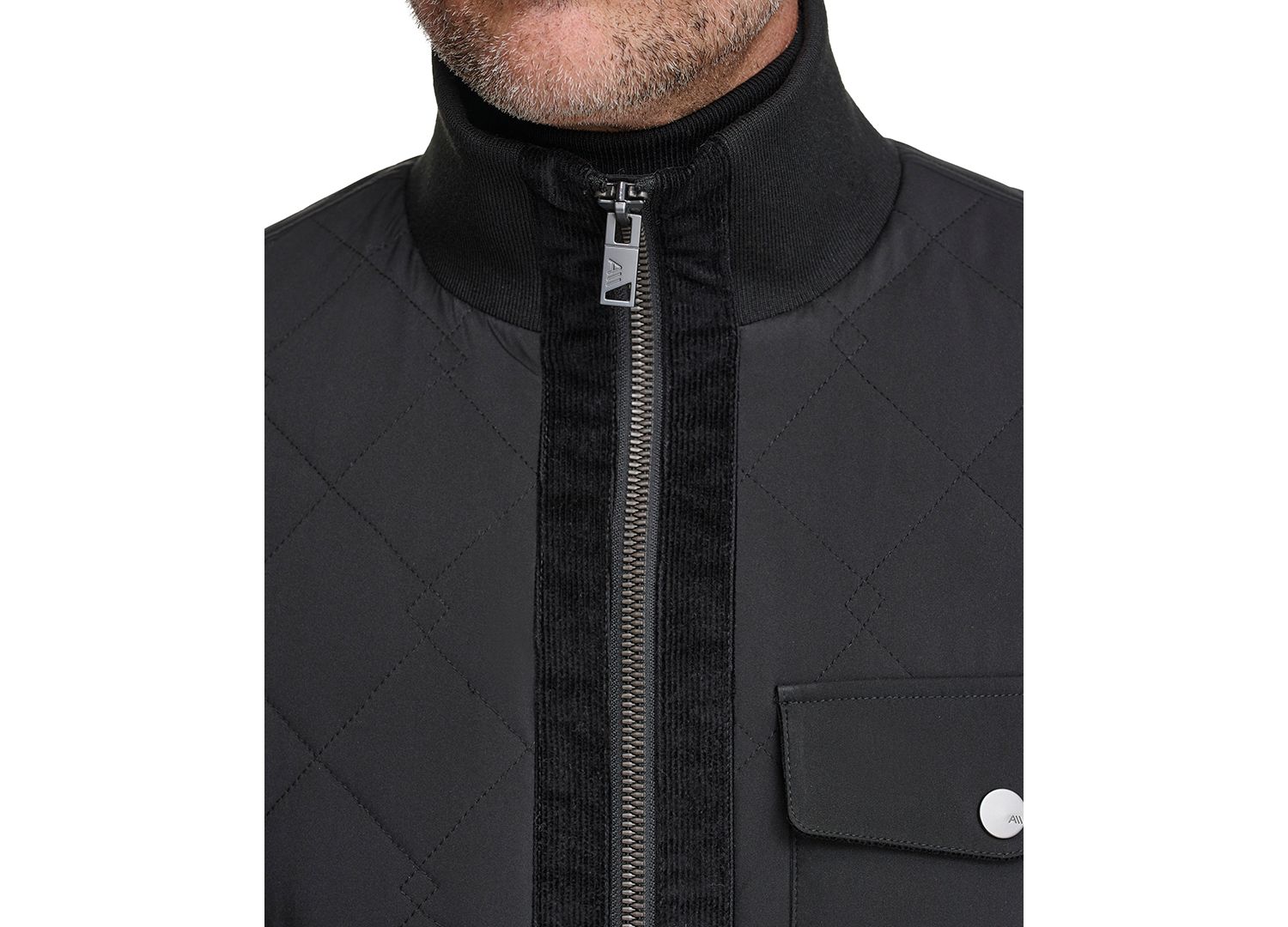 Men's Amberg Chain Link Mini Quilt Jacket