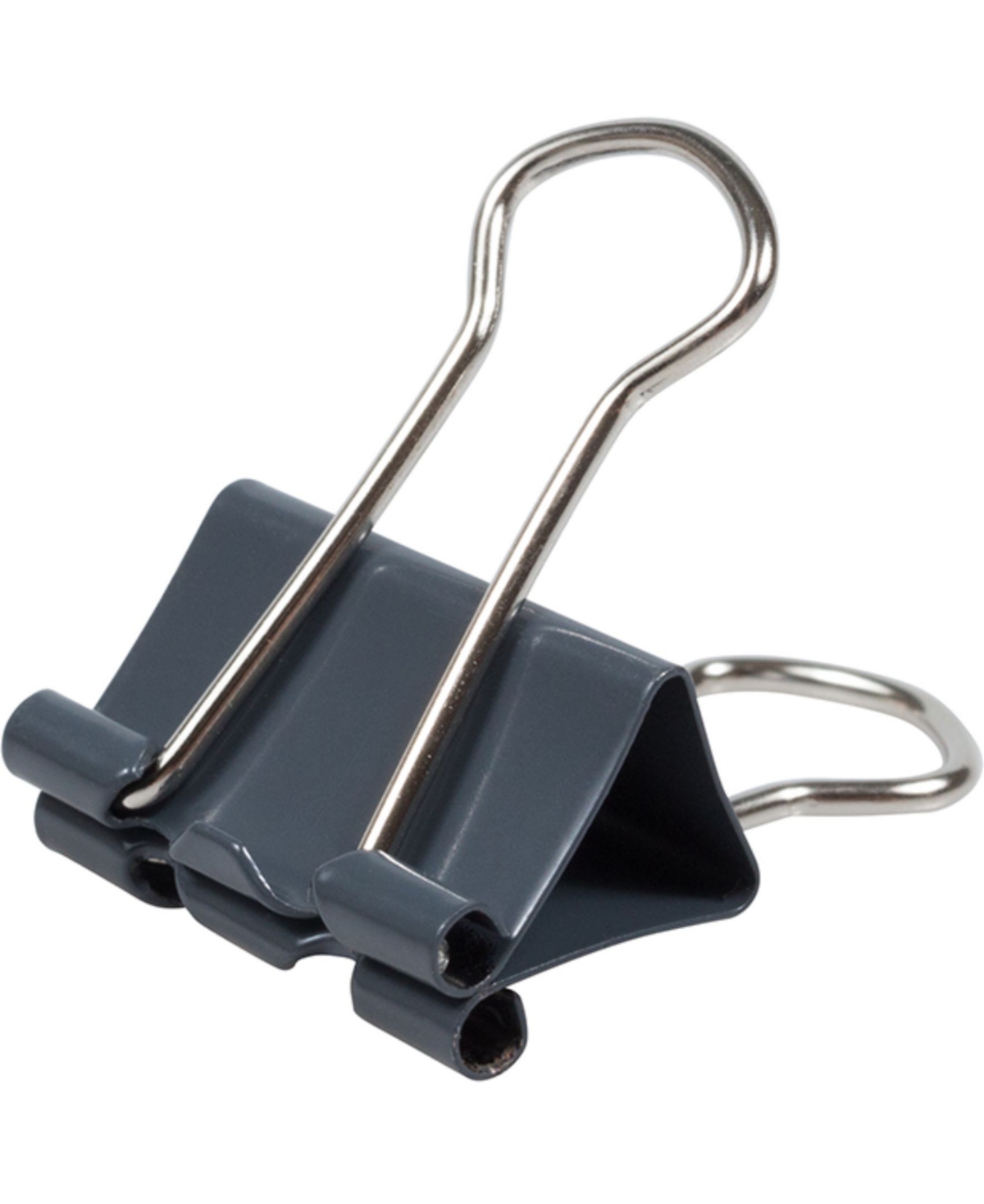 Shop Jam Paper Colorful Binder Clips In Gray