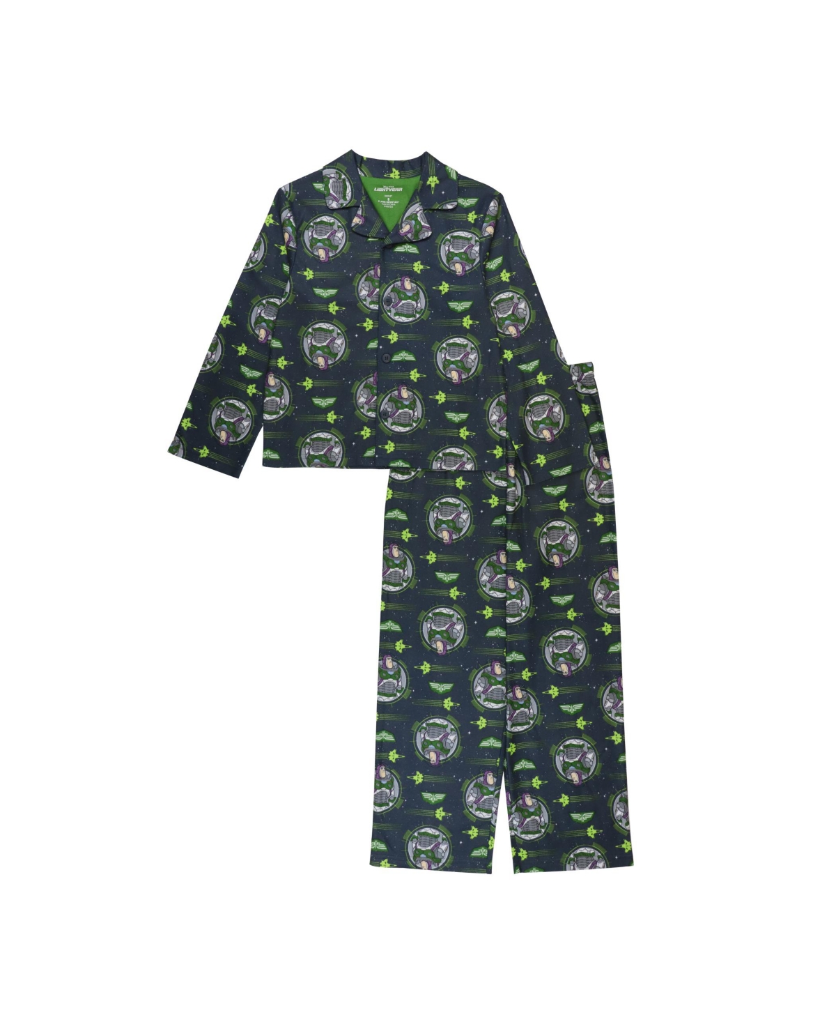 Toy Story Kids' Big Boys Lightyear Top And Pajama, 2 Piece Set In Assorted