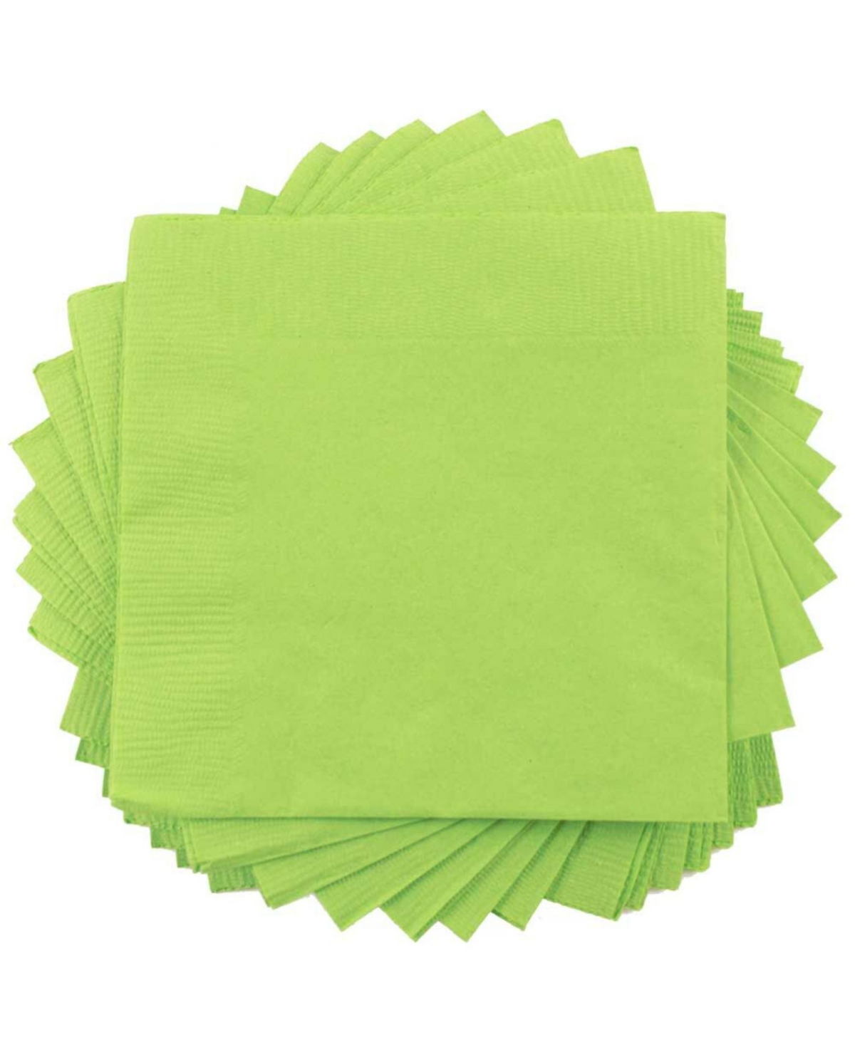 Jam Paper Small Beverage Napkins In Lime Green