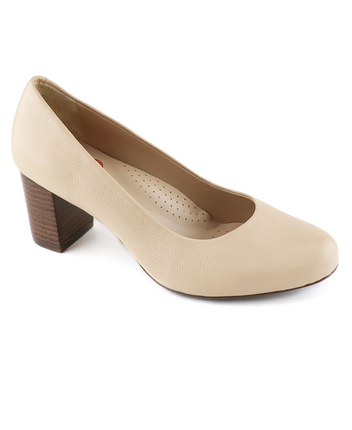 Marc Joseph New York Women s Midtown Leather Slip on Pumps Macy s
