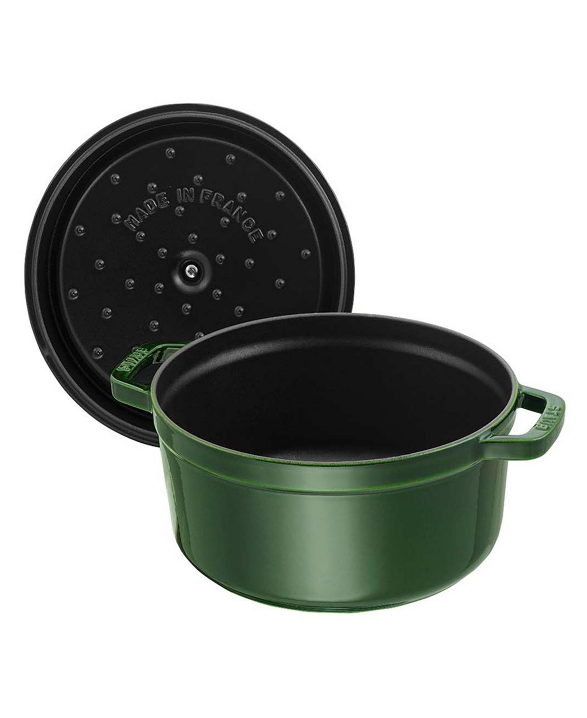 Staub Cast Iron 7-qt. Round Dutch Oven In Green
