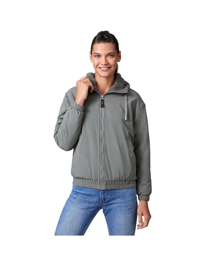 Free Country Women's Sierra Butter Pile Reversible Jacket Macy's