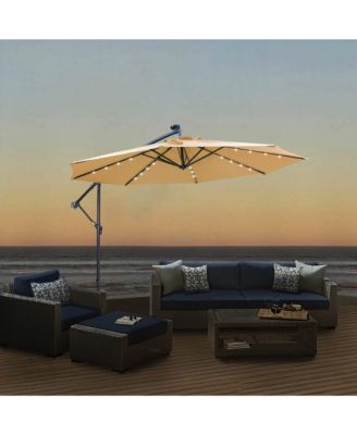 Streamdale 10 ft LED Cantilever Patio Umbrella