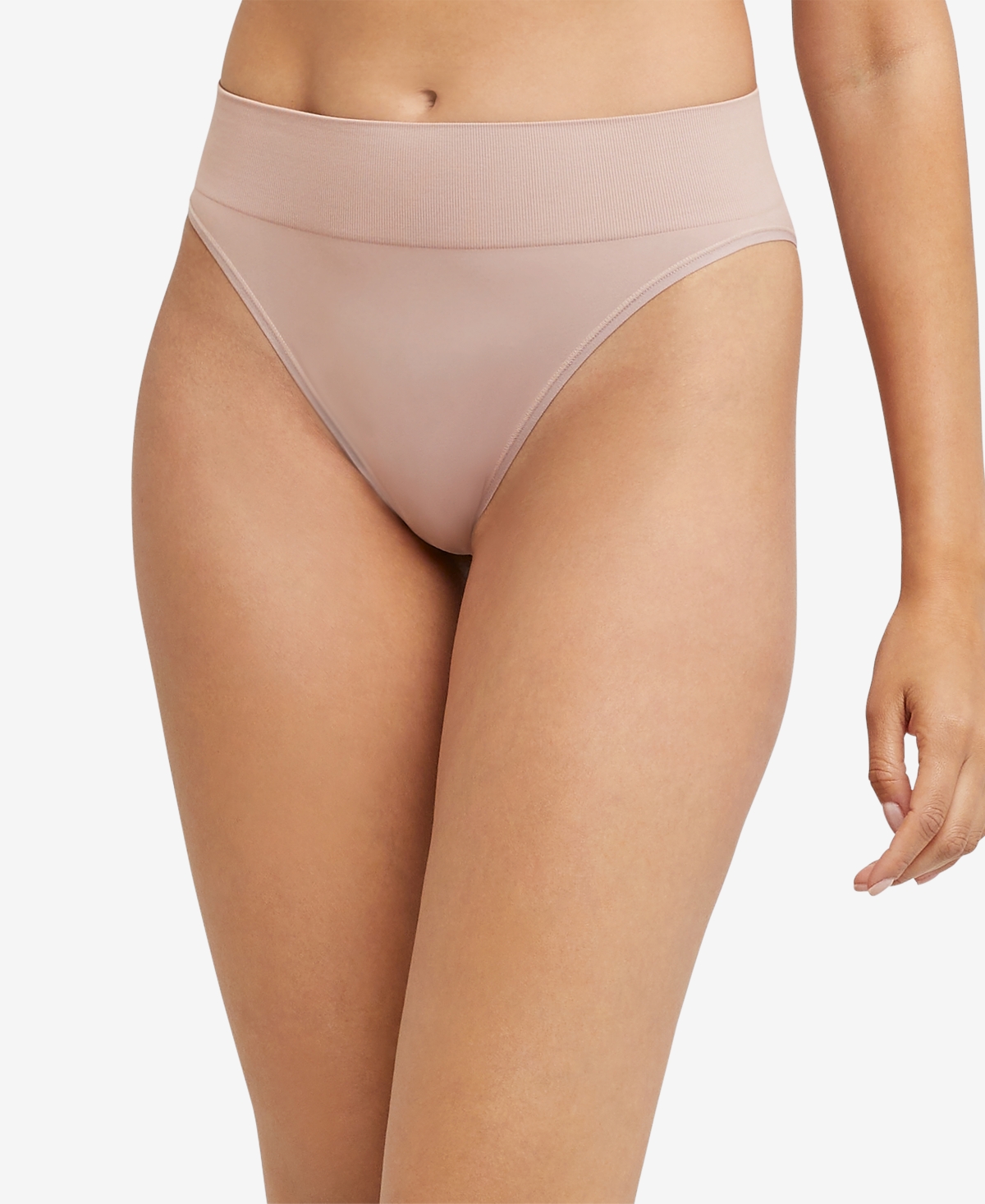 Maidenform M Seamless High Leg Bikini Underweardm2317 In Evening Blush