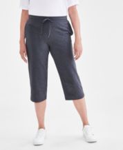Women's Mid Rise Capri Sweatpants, Created for Macy's
