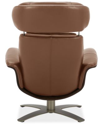Janer Leather Swivel Chair