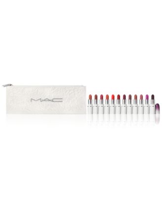 MAC - 13-Pc. Lips By The Dozen Mini Powder Kiss Lipstick Set