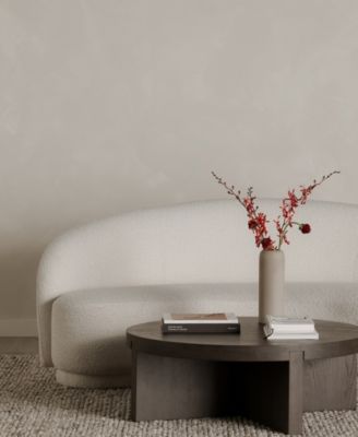 Folke 38" Oak Round Coffee Table