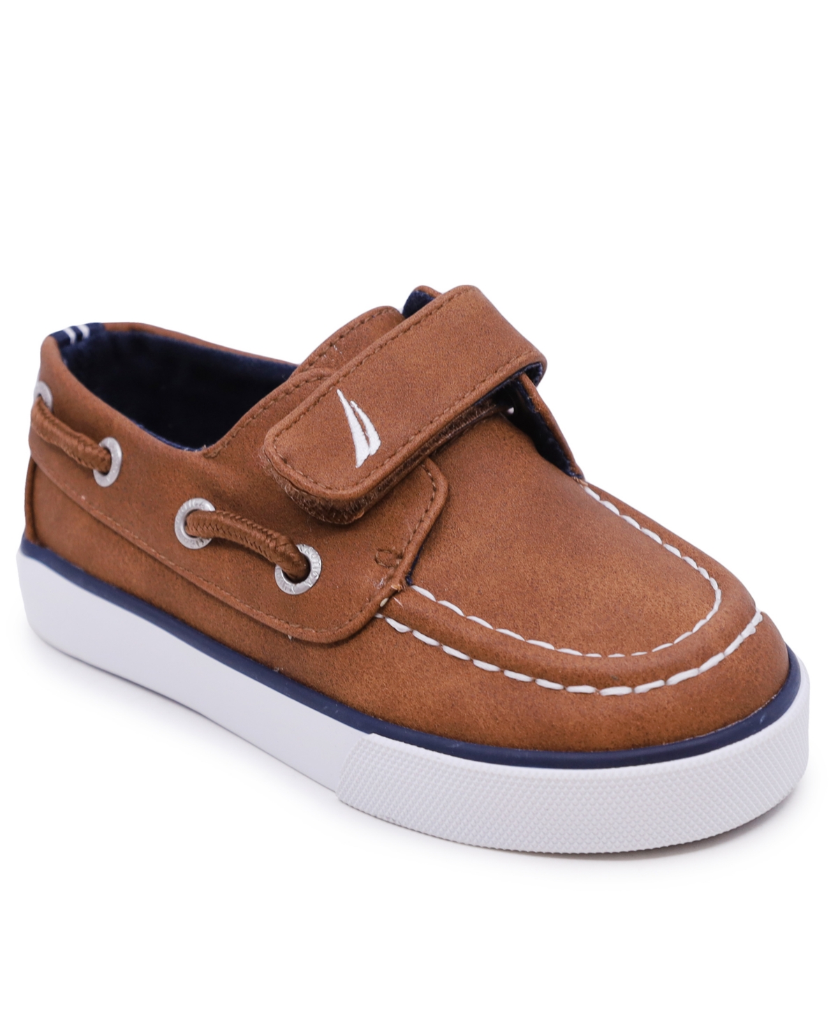 Nautica Toddler Boys Little River 3 Casual Sneakers In Tan