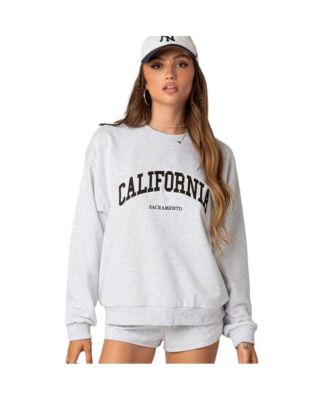 California girl oversized sweatshirt Macy s