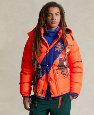 Polo Ralph Lauren Men's Water-Resistant Graphic Down Jacket