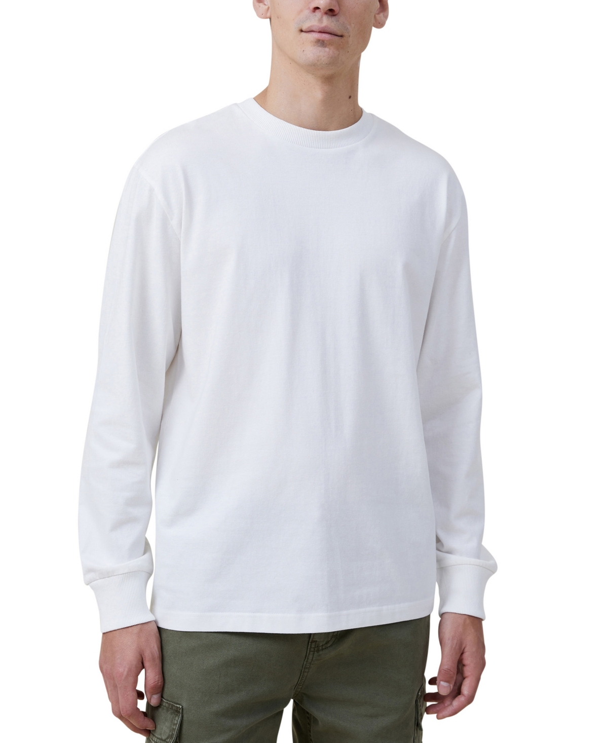 COTTON ON MEN'S LOOSE FIT LONG SLEEVE T-SHIRT