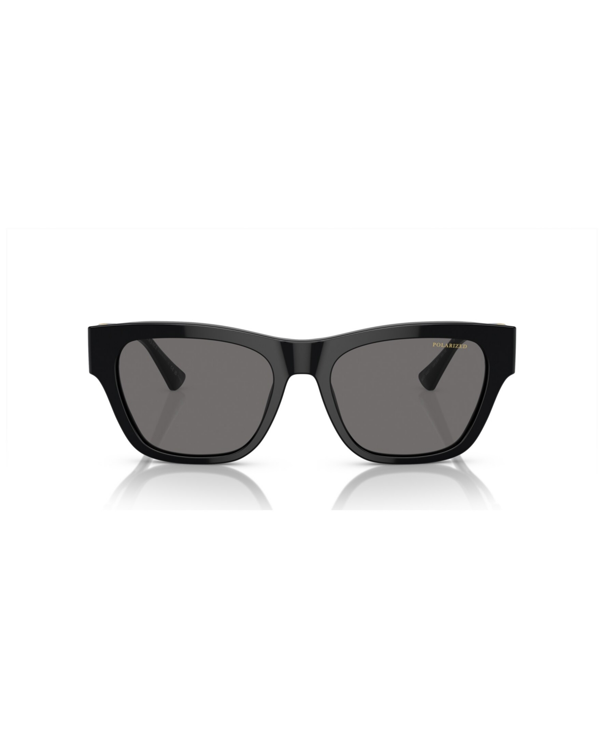 Shop Versace Men's Polarized Sunglasses, Ve4457 In Black