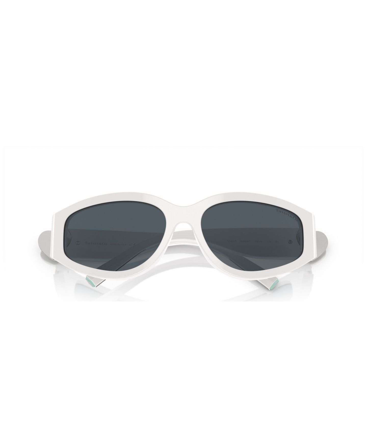 Женские солнцезащитные очки Tiffany & Co. Sunglasses TF4217, цвет: Яркий белый — фото 5