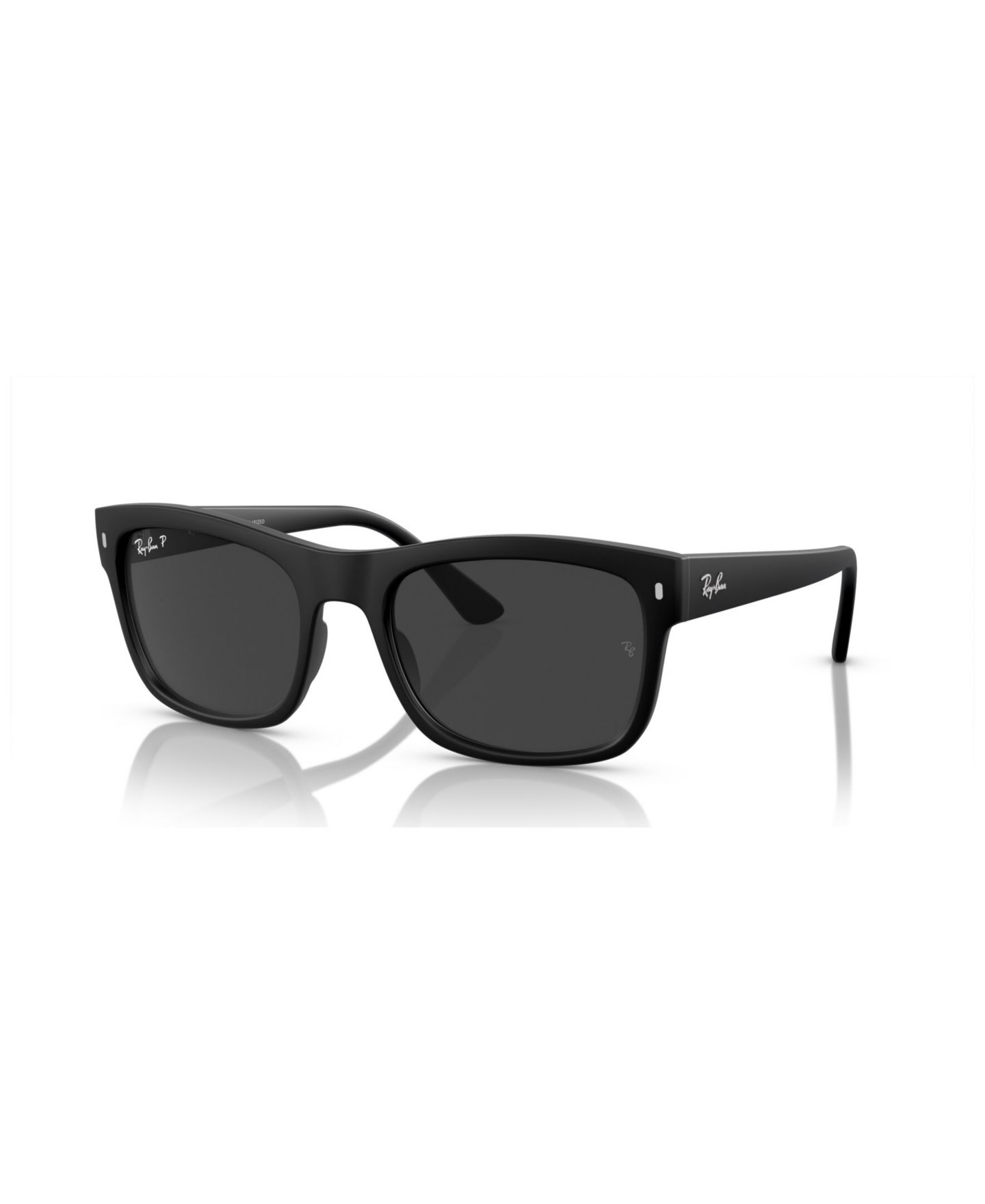 Солнцезащитные очки Ray-Ban Unisex Polarized Sunglasses, RB4428, цвет: Чёрный — фото 1
