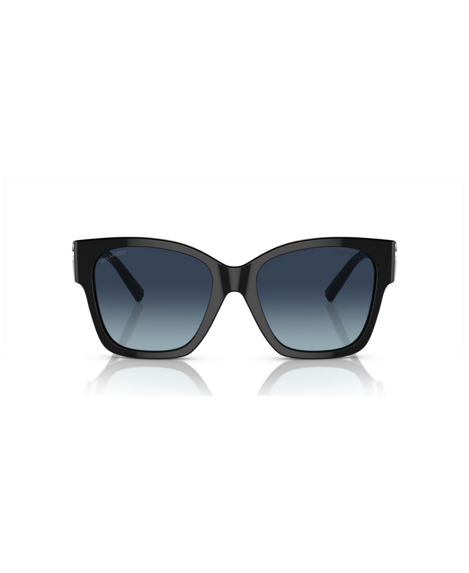 Women's Polarized Low Bridge Fit Sunglasses, Gradient TF4216F