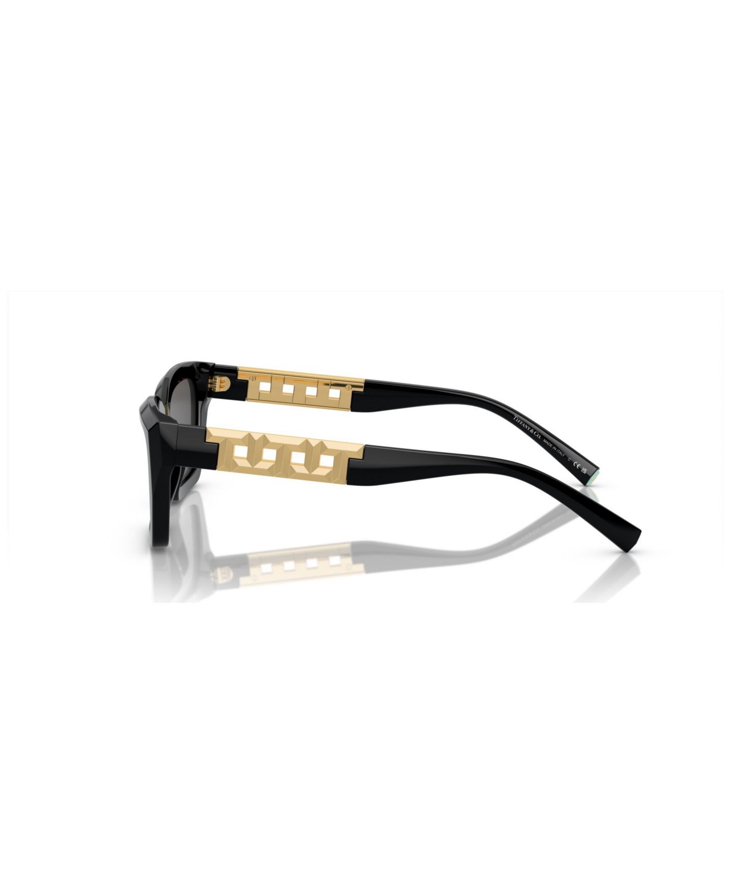 Женские солнцезащитные очки Tiffany & Co. Sunglasses TF4213, цвет: Чёрный — фото 3