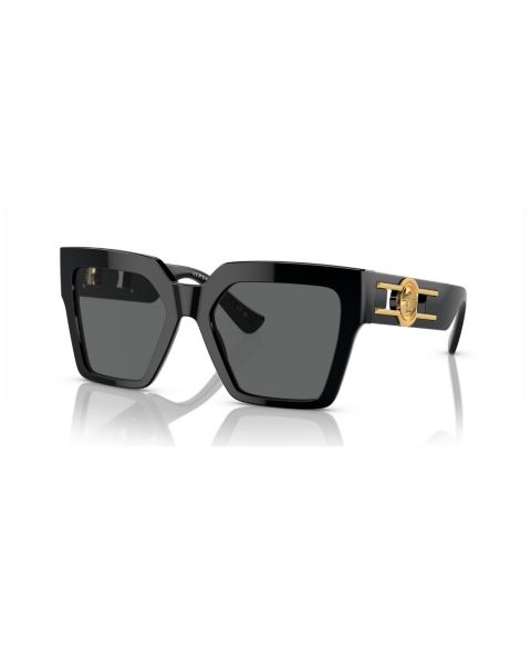 Женские солнцезащитные очки Versace Sunglasses VE4458, цвет: Чёрный
