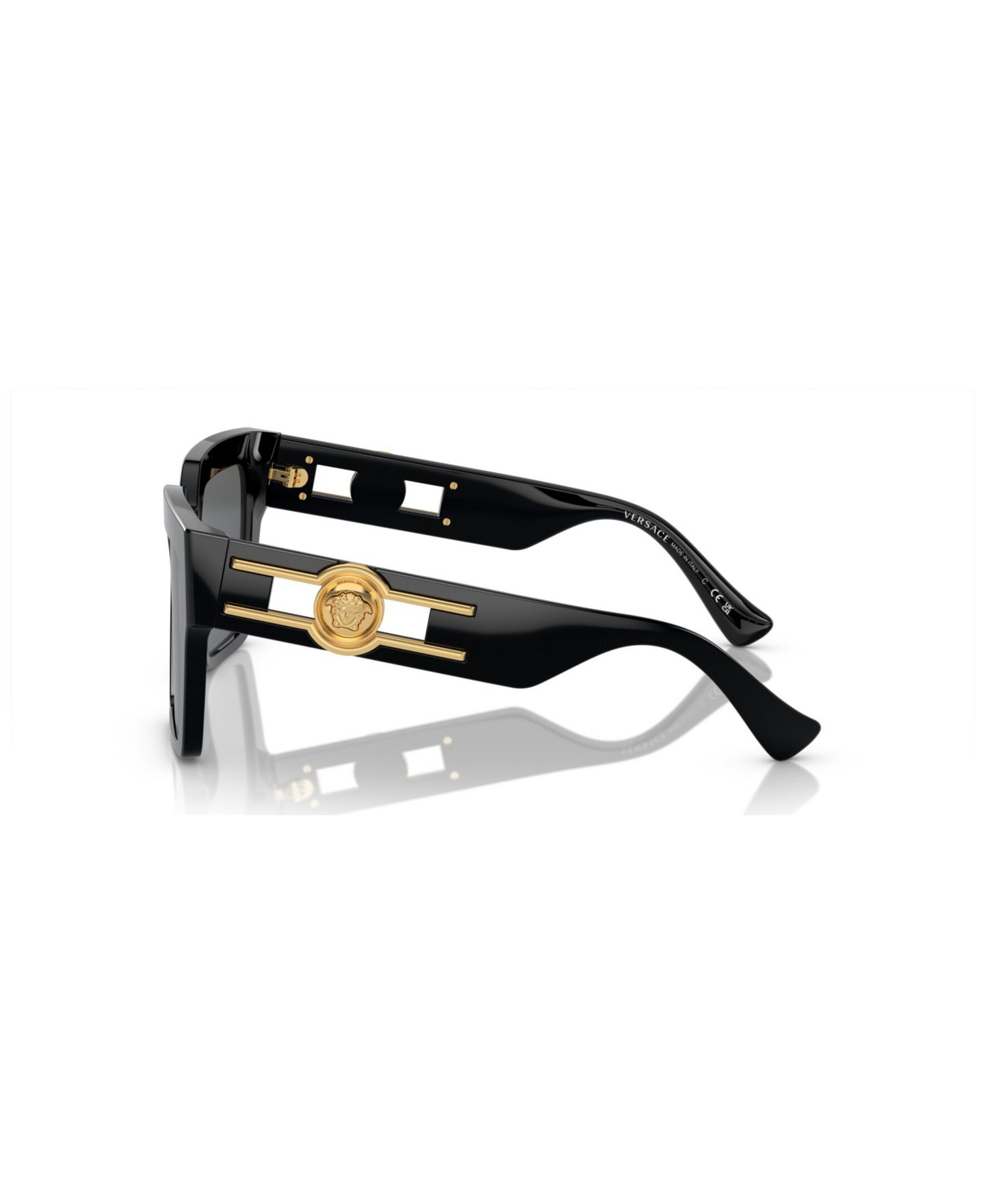 Женские солнцезащитные очки Versace Sunglasses VE4458, цвет: Чёрный — фото 3
