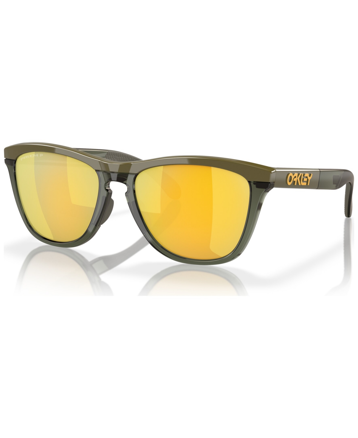 Oakley Men's Frogskins Range Polarized Sunglasses, Mirror Oo9284 In Dark Brush