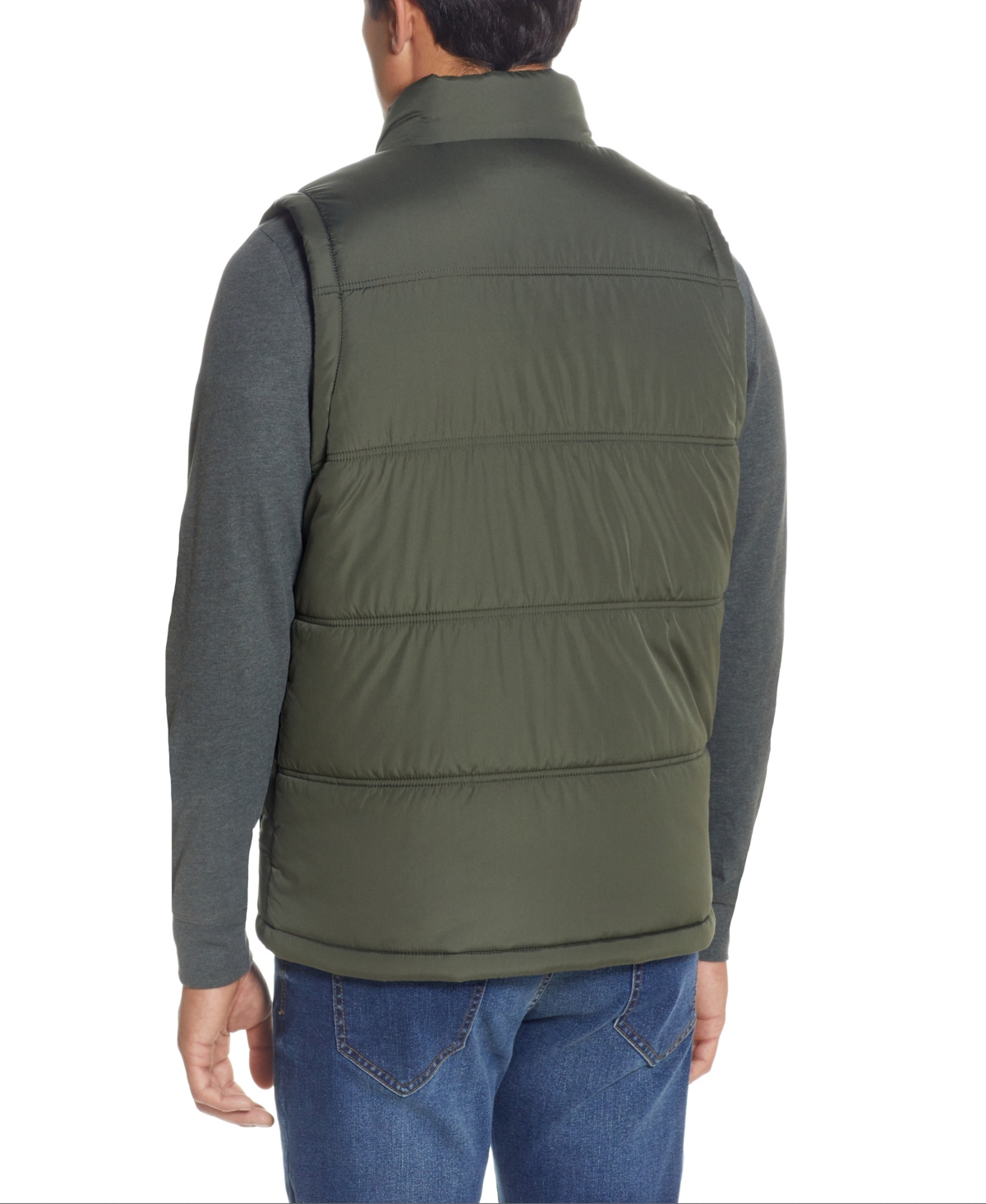 Weatherproof Vintage Men's Flannel Lined Puffer Vest
