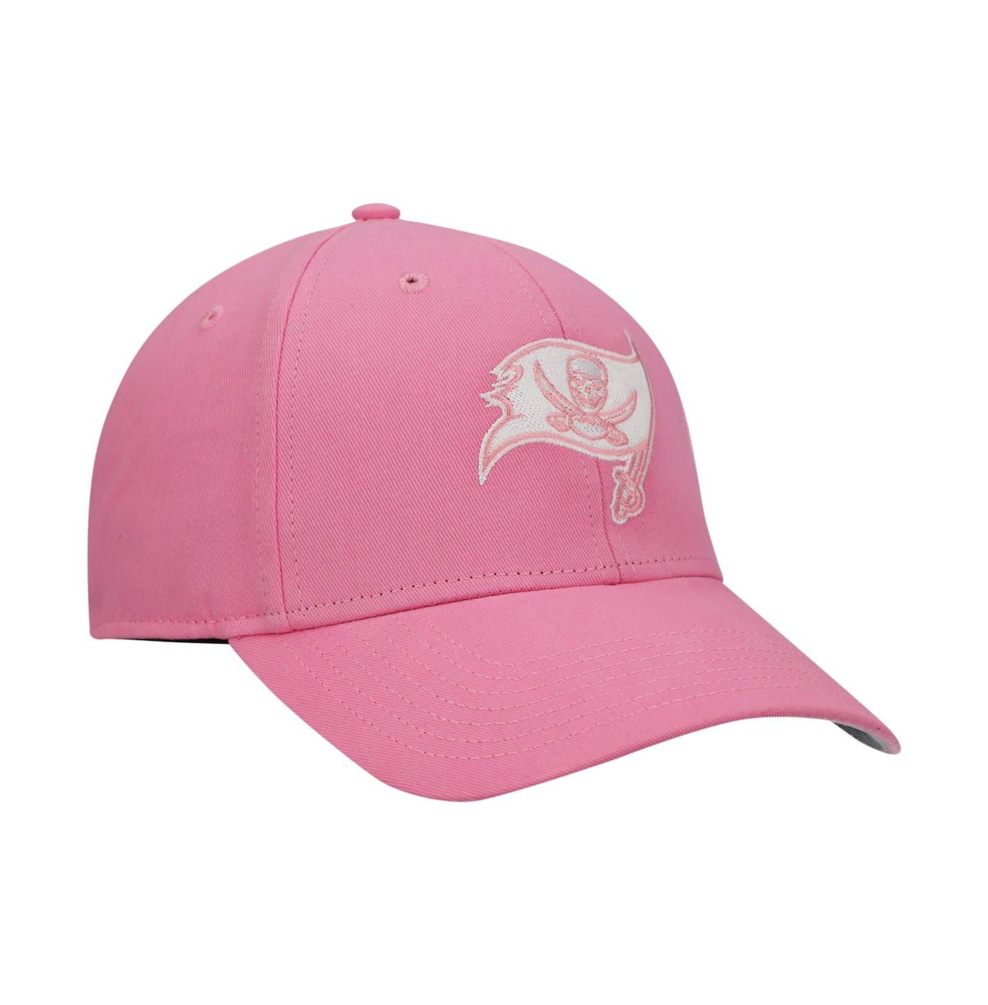 Кепка '47 Brand Pink Tampa Bay Buccaneers Rose MVP Adjustable Hat для девочек — фото 3