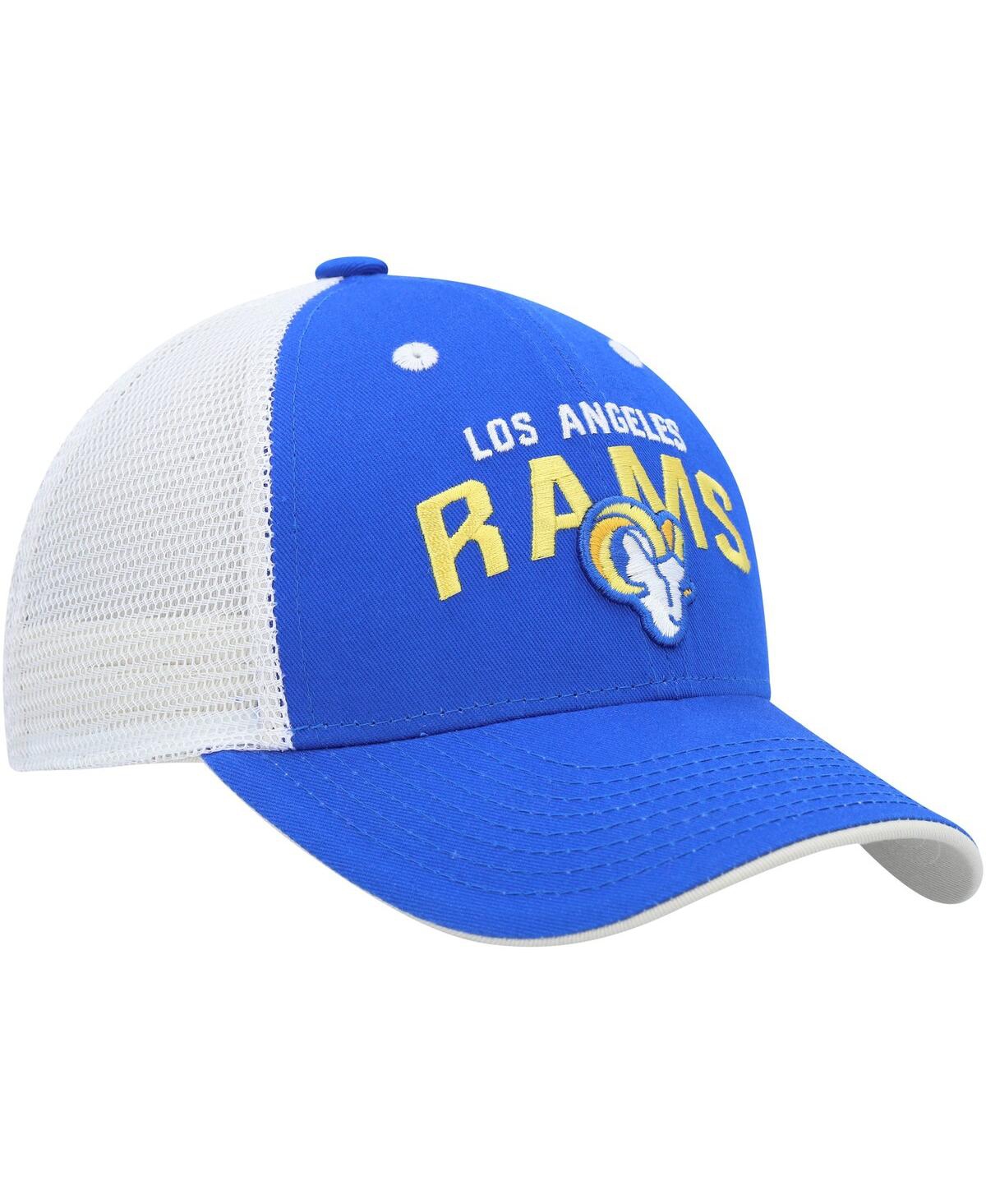 Shop Outerstuff Preschool Boys And Girls Royal Los Angeles Rams Core Lockup Mesh Back Adjustable Hat