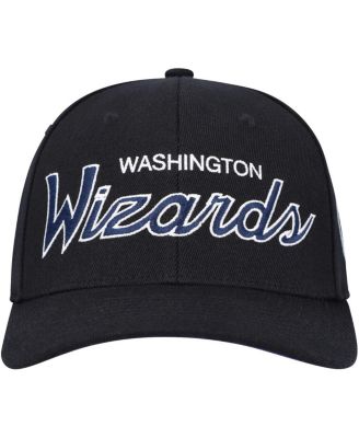 Men's Black Washington Wizards MVP Team Script 2.0 Stretch Snapback Hat