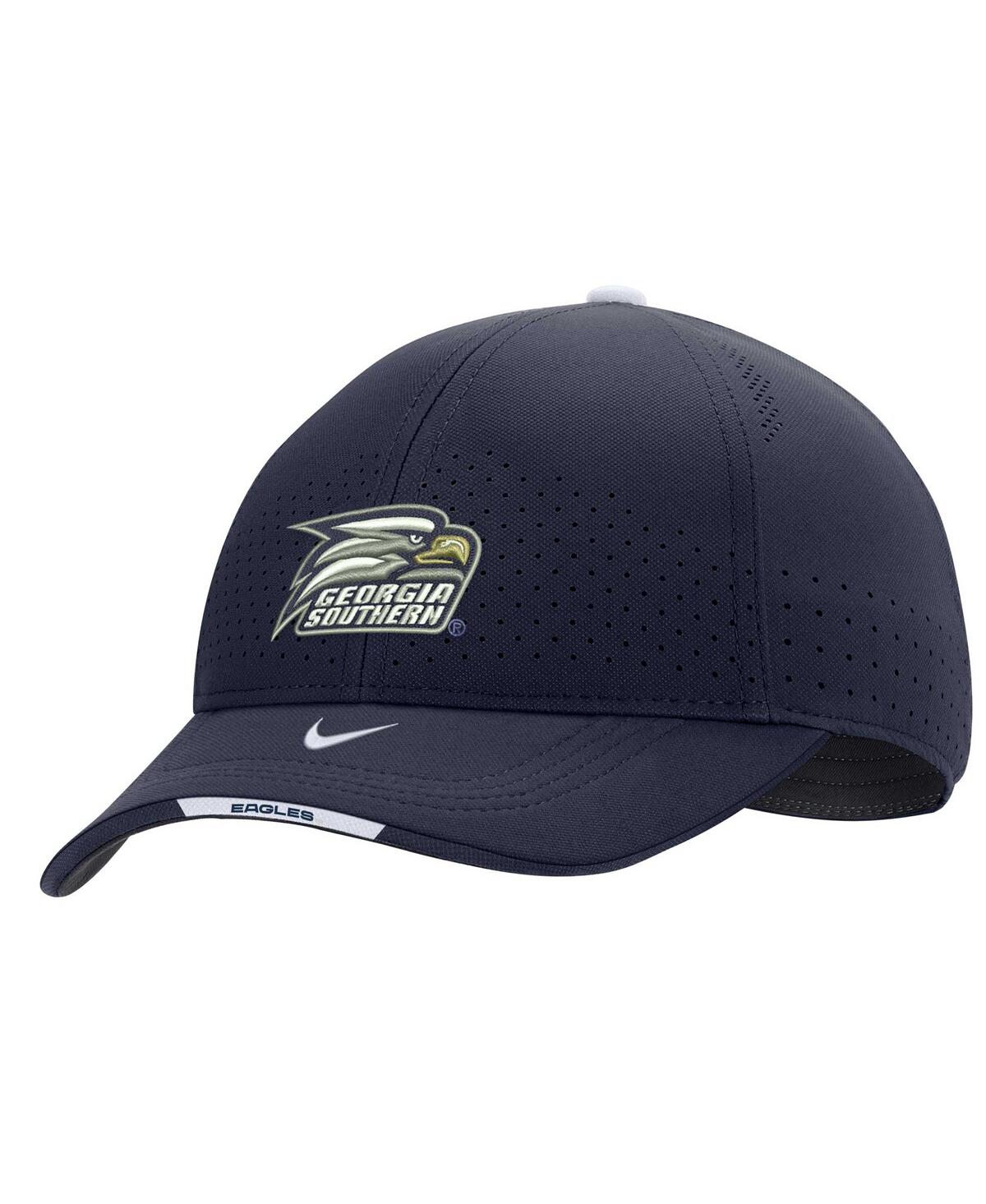 NIKE MEN'S NIKE NAVY GEORGIA SOUTHERN EAGLES 2022 SIDELINE LEGACY91 PERFORMANCE ADJUSTABLE HAT