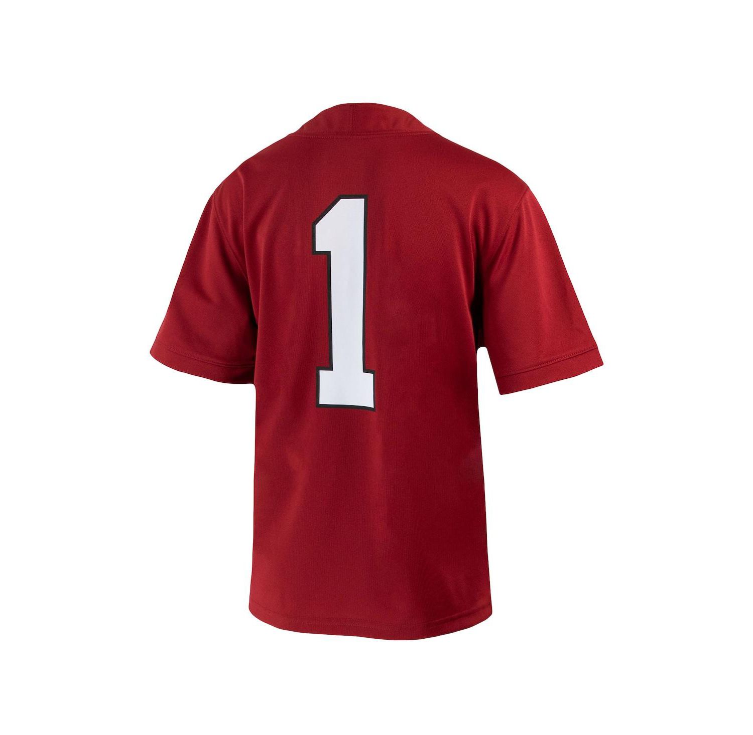 Big Boys #1 Crimson Stanford Cardinal Untouchable Football Jersey